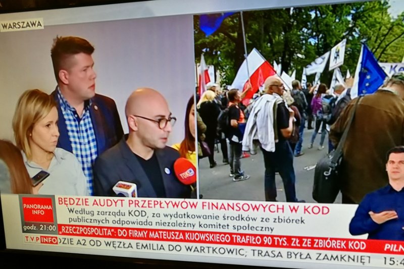 Zarząd KOD skomentował doniesienia na temat Mateusza Kijowskiego.