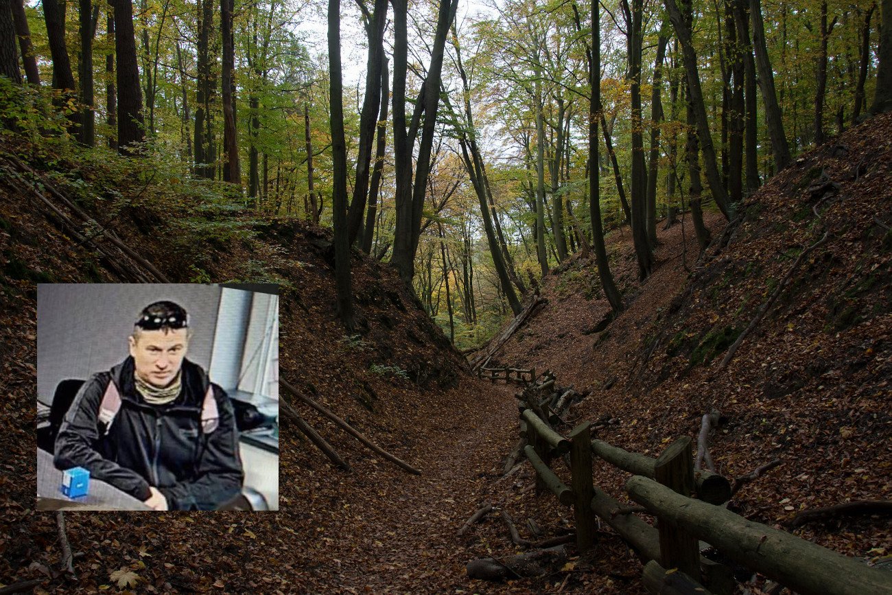 Grzegorz Borys poszukiwany jest na terenie Trójmiejskiego Parku Krajobrazowego.