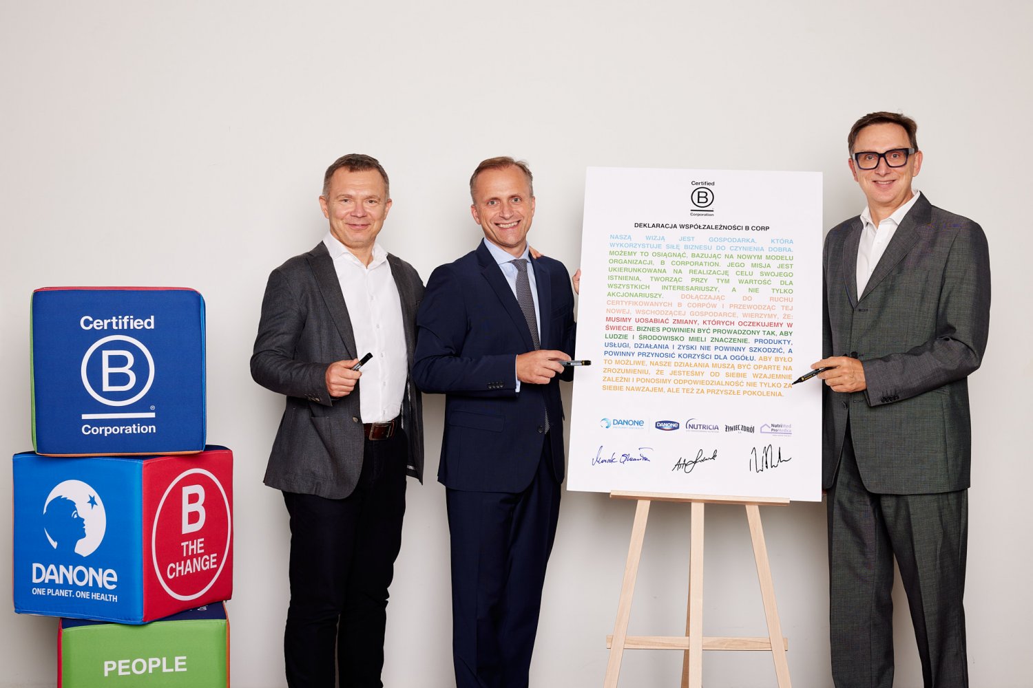 Od prawej: Paweł Piątek, Artur Ludwiczak, Marek Sumiła