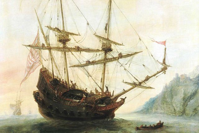 Santa Maria na obrazie Andriesa van Eertvelta