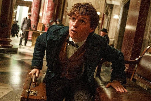 Eddie Redmayne jako Newt Skamander