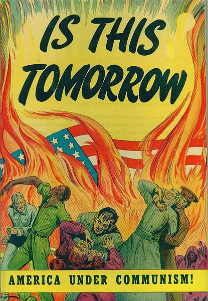 Propagandowy komiks "Is this tomorrow"