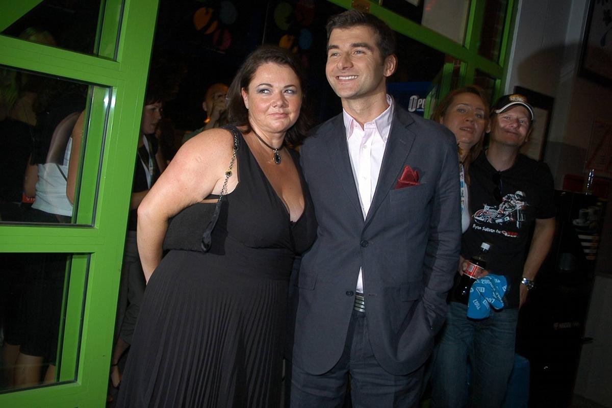 Czerwiec 2007. Za kulisami koncertu Seweryna Krajewskiego na festiwalu w Opolu. Tomasz Kammel i Katarzyna Niezgoda