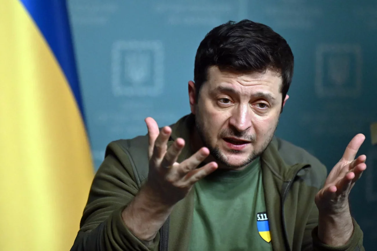 Wołodymyr Zełenski od początku wojny jest w Kijowie