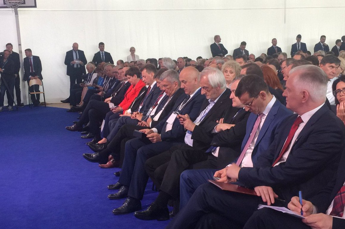 Niektórzy na kongresie PiS byli bardzo senni.