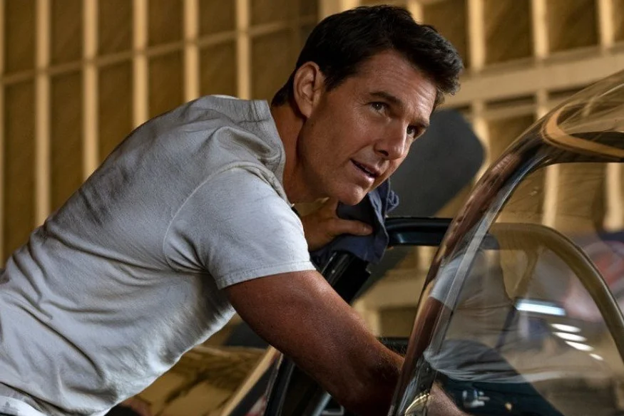 Tom Cruise w Top Gun: Maverick
