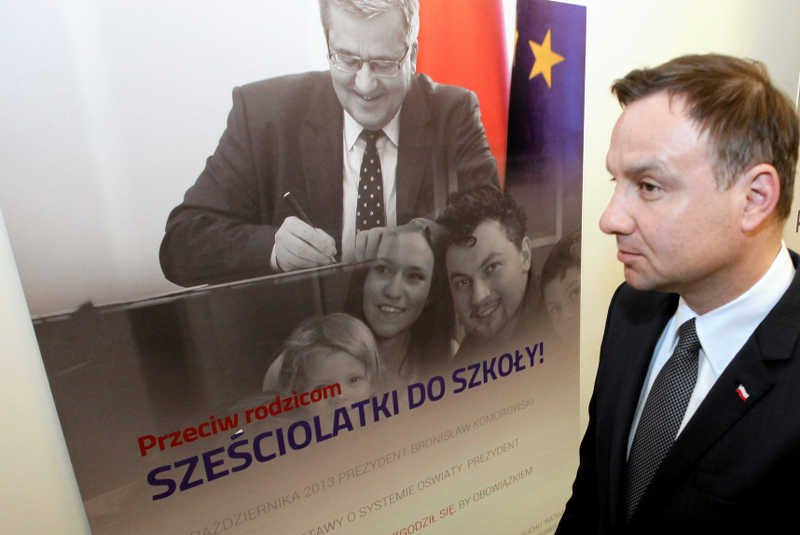 Bronisław Komorowski wygrywa także wśród młodych wyborców.