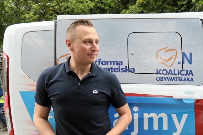 Brejza pokazał zdarzenie na drodze, którego był świadkiem.