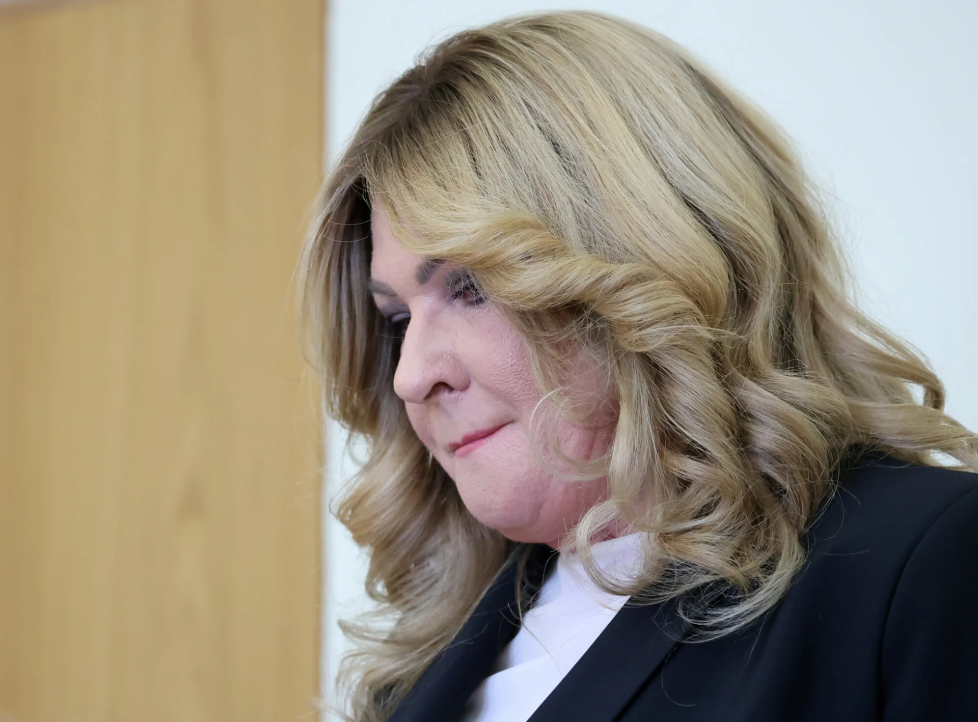 Beata Kozidrak na rozprawie 4 maja.