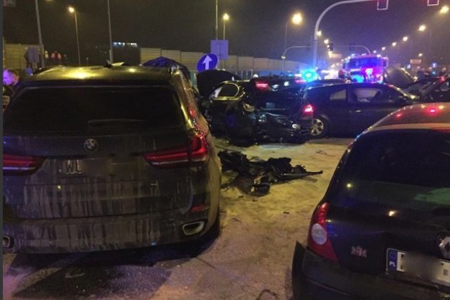 Do karambolu z udziałem ministra Macierewicza doszło 25 stycznia pod Toruniem