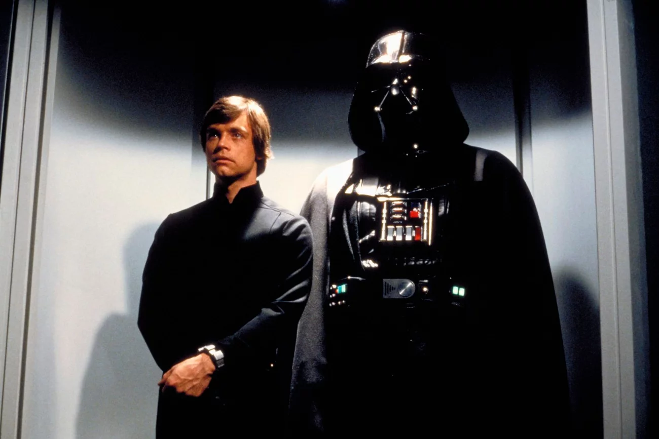 Mark Hamill w filmie "Powrót Jedi".