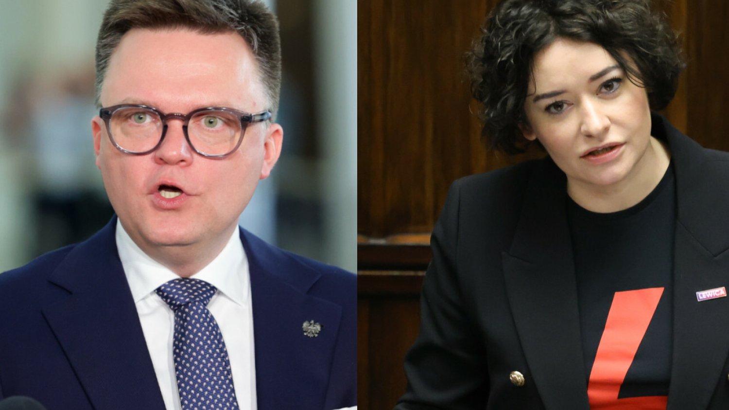 Anna Maria Żukowska wulgarnie odpowiedziała Szymonowi Hołowni.