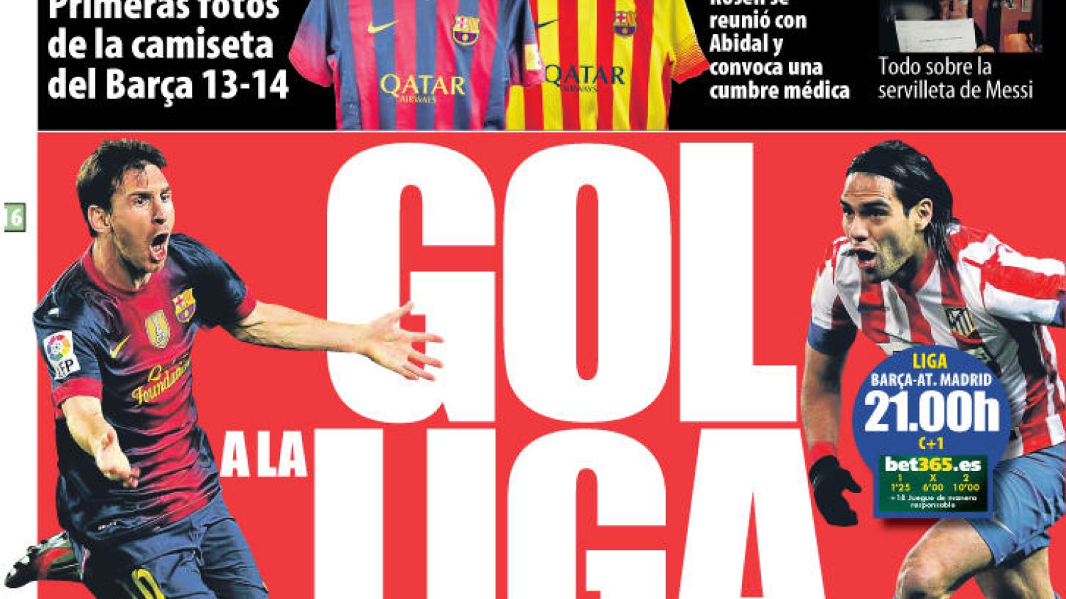 Mundo Deportivo - okładka 16/12/2012