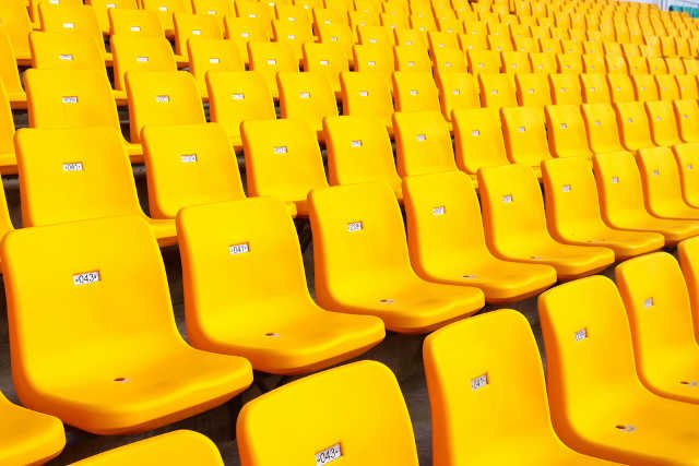 Na trybunach Igrzysk Olimpijskich w Londynie nie brakuje pustych krzesełek