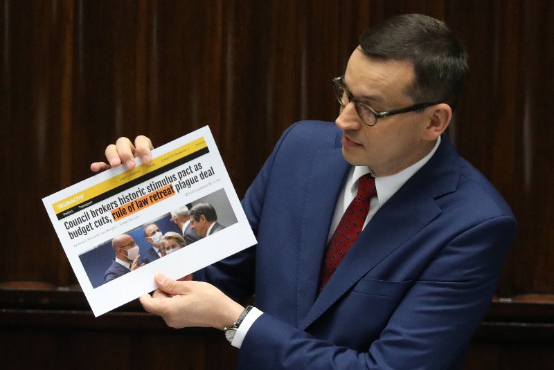 Rosati zarzuca Morawieckiemu kłamstwa ws. szczytu w Brukseli.