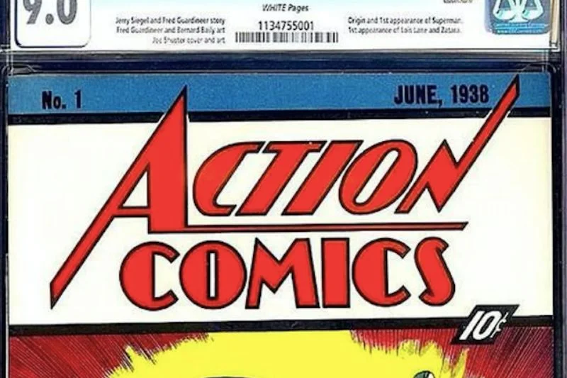 Komiks z Supermanem sprzedano za ponad 3,25 mln dolarów.
