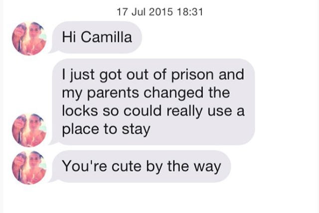 Takie rozmowy na Tinderze to wcale nie jest rzadkość.