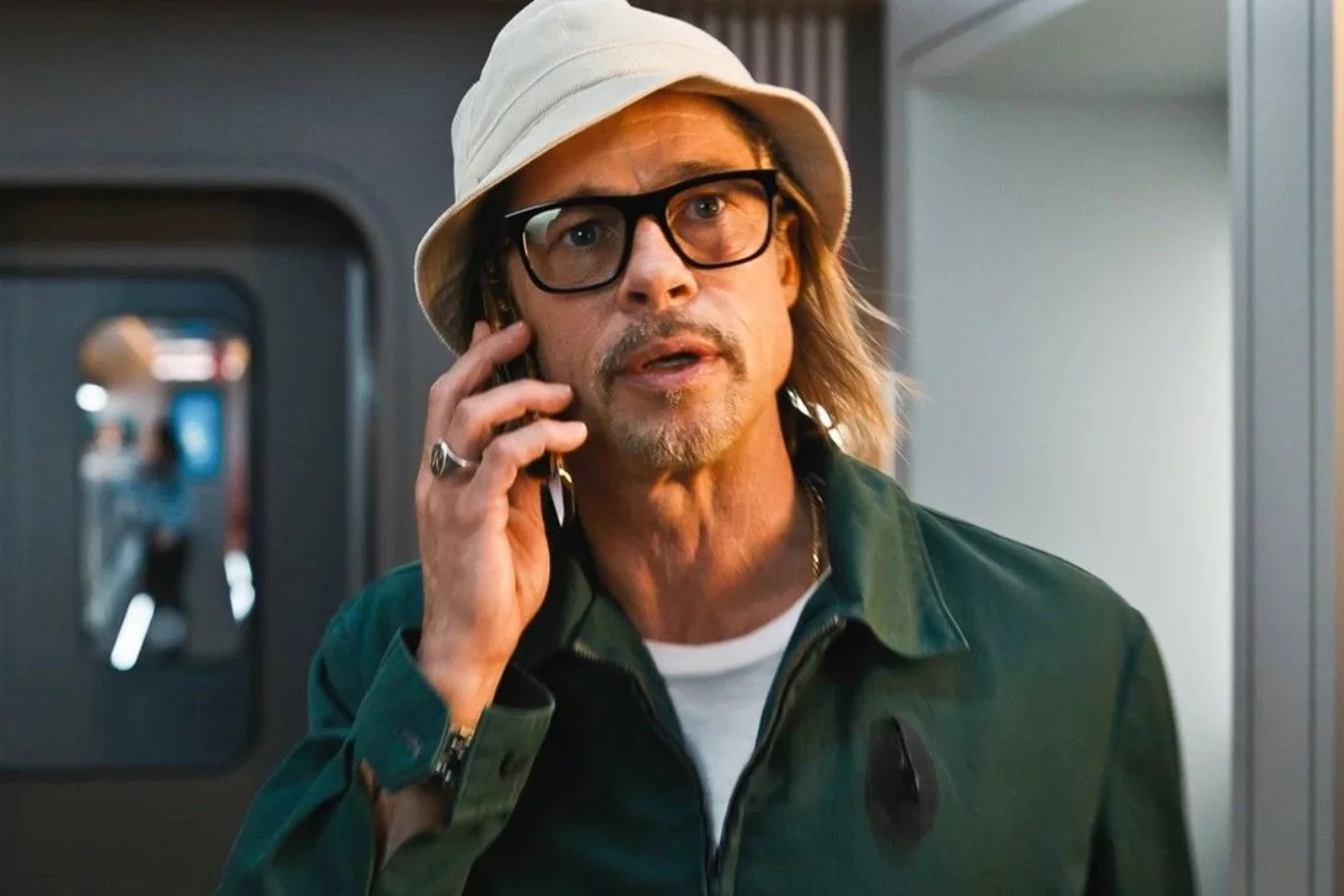 Brad Pitt w filmie "Bullet Train".
