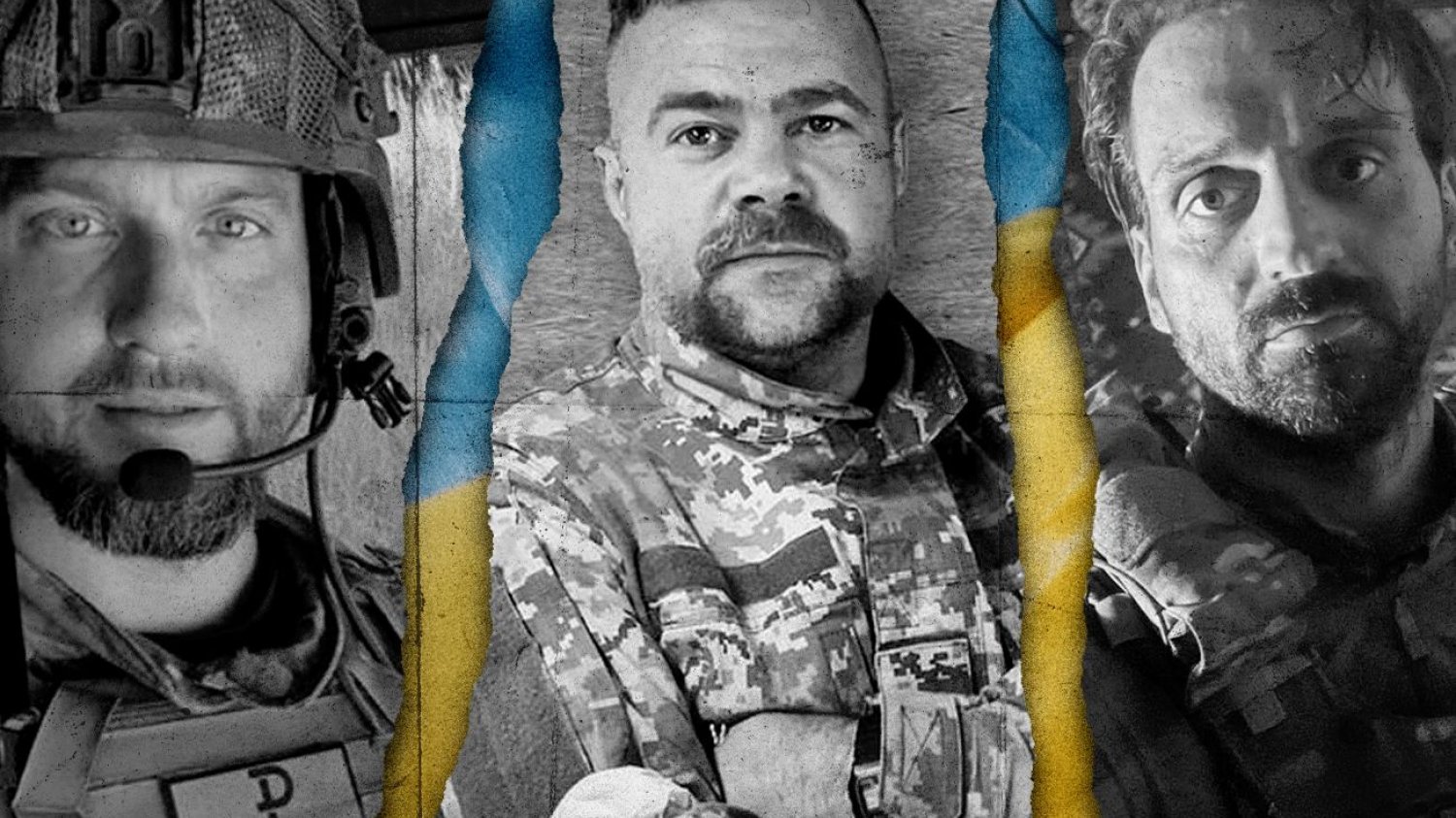 Daniel Sztyber, Janusz Szeremeta, Tomasz Walentek - polscy żołnierze, którzy walczyli w Ukrainie.