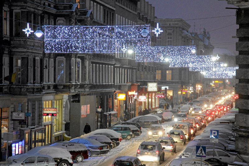 Przynajmniej w święta mógłby być śnieg...