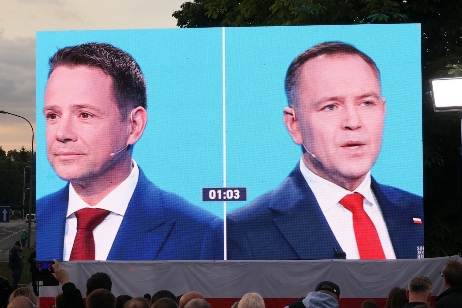 Nowy sondaż prezydencki dla TVP. Tak wypadli Trzaskowski i Nawrocki