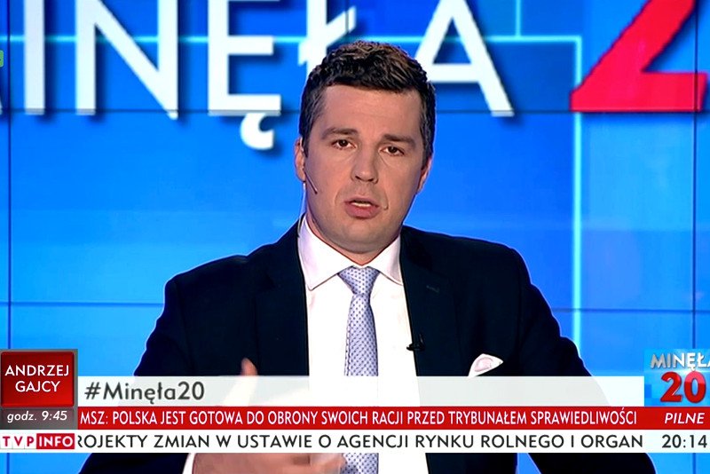 Redaktor Rachoń wie, jak sprowadzić rozmowę do poziomu, który interesuje właśnie jego.