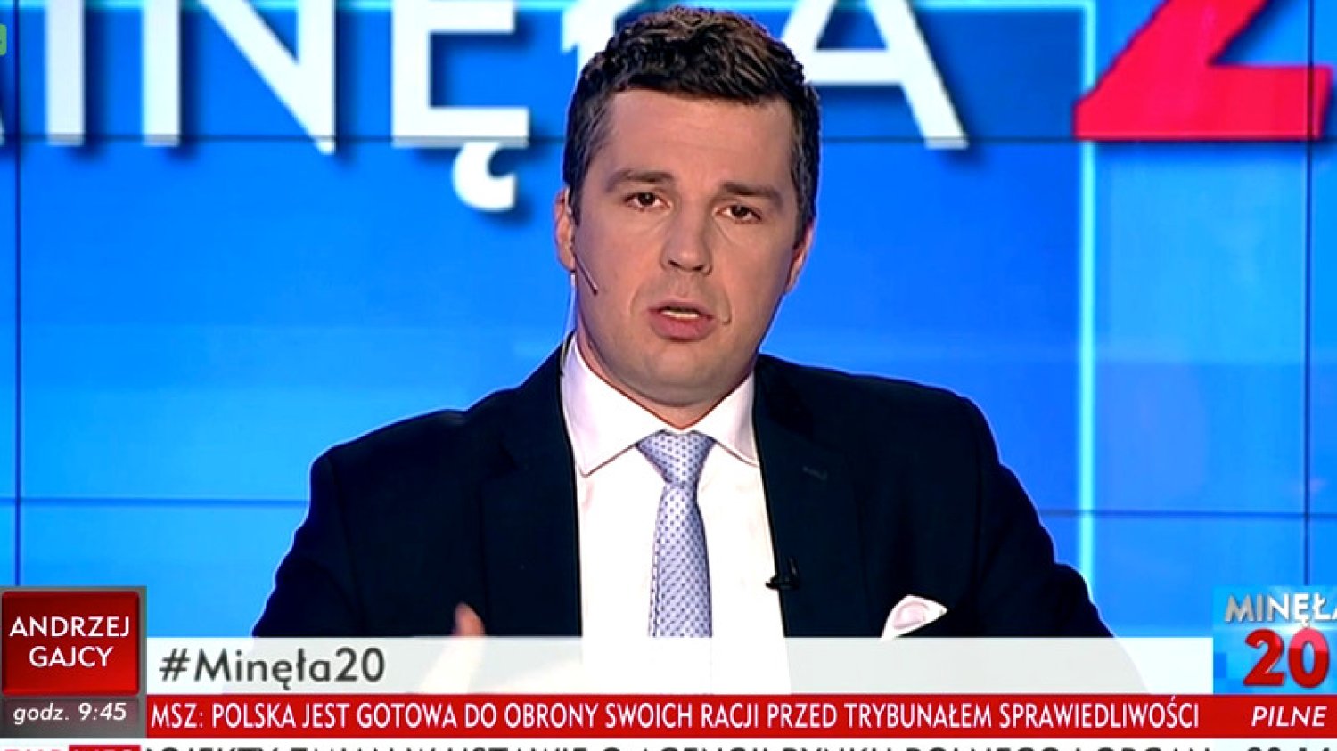 Redaktor Rachoń wie, jak sprowadzić rozmowę do poziomu, który interesuje właśnie jego.