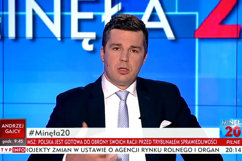 Redaktor Rachoń wie, jak sprowadzić rozmowę do poziomu, który interesuje właśnie jego.