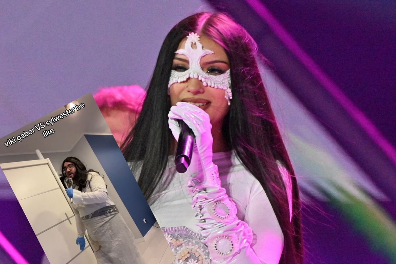 TikToker sparodiował występ Viki Gabor z "Sylwestra z Dwójką".