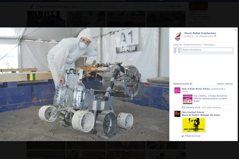 Odbudowany robot nie zadowolił NASA. "Dla nas i tak wygraliście"