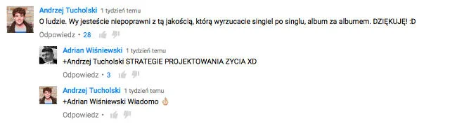 Nawet znani blogerzy kochają Łonę i Webbera.