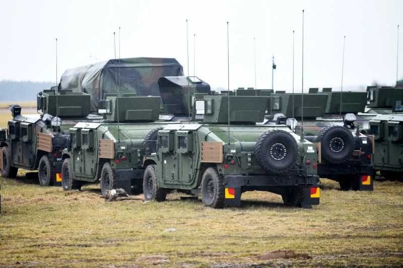 Kolejny amerykańscy żołnierze wjechali do Polski. Rozpoczęły się ćwiczenia Saber Strike 2022
