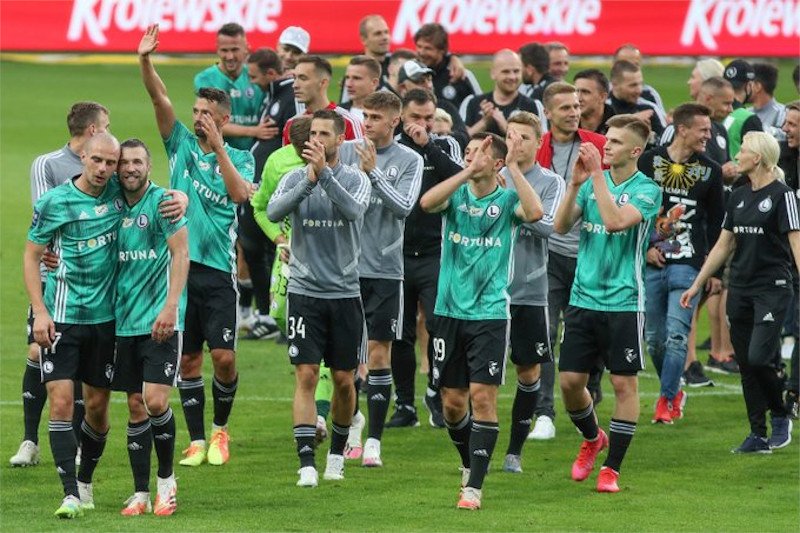 Legia Warszawa została mistrzem Polski.