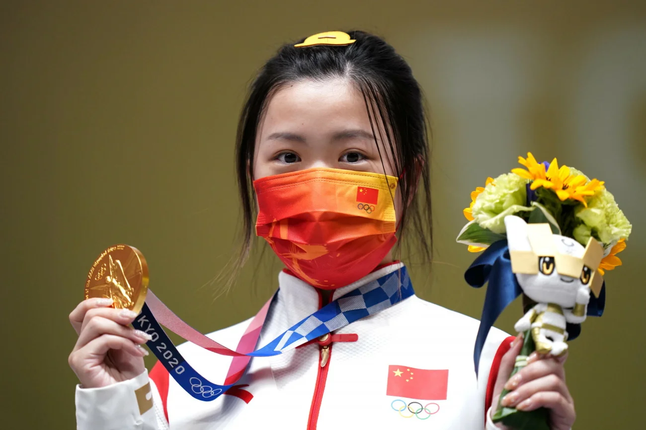 Chinka Qian Yang okazała się najlepsza w strzelectwie i wywalczyła pierwsze złoto w Tokio