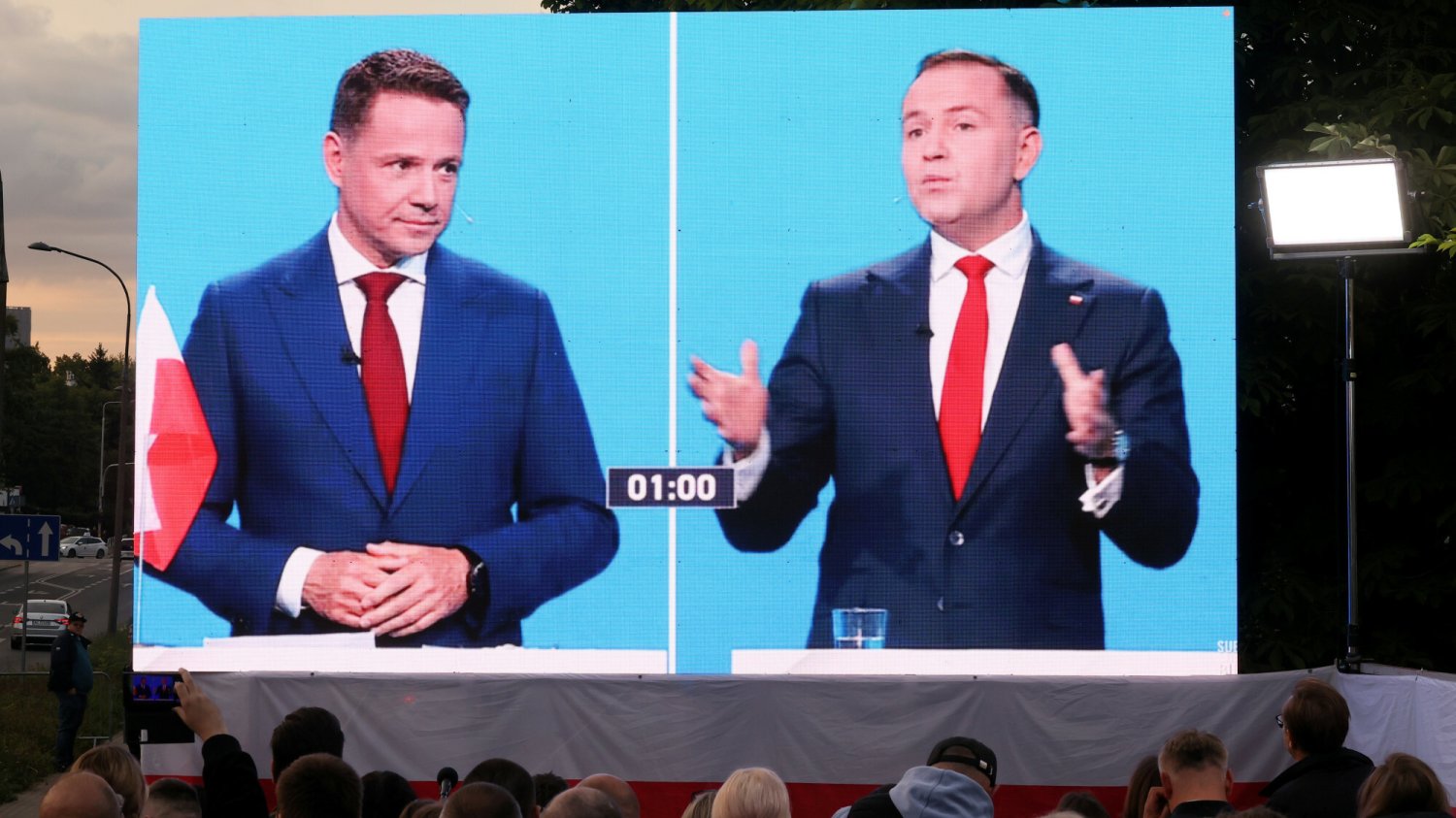 Karol Nawrocki i Rafał Trzaskowski