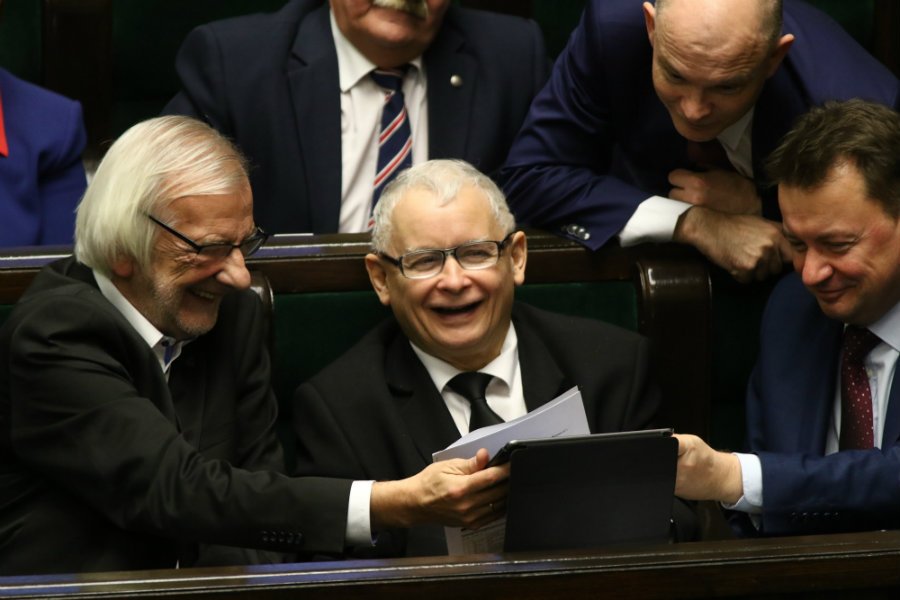 Partia Jarosława Kaczyńskiego bije kolejne rekordy w sondażach. W badaniu Pollster osiągnęła rekordowy wynik 47 proc.