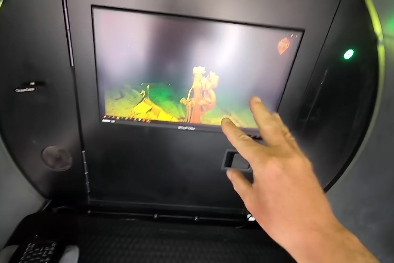 Tak wygląda wnętrze Titana. Ten film pokazuje wszystko.