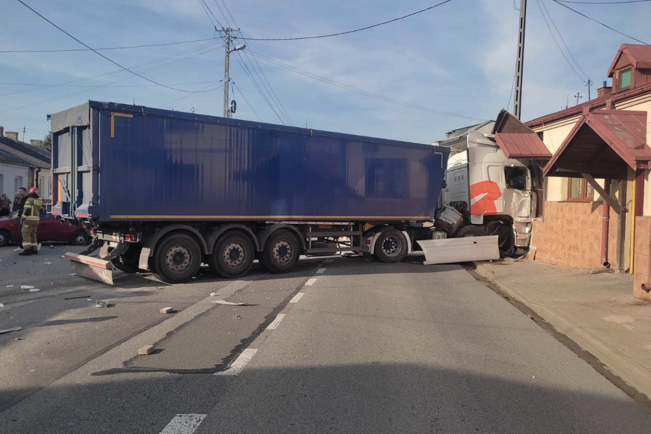 Zdjęcie z miejsca zdarzenia.