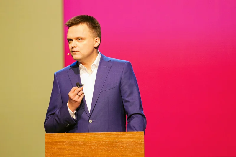 Szymon Hołownia kandyduje w nadchodzących wyborach na prezydenta.