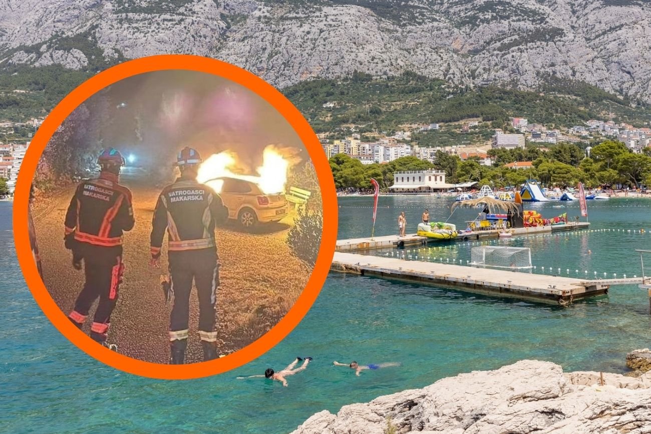 Pożary w Chorwacji także w okolicy Makarskiej