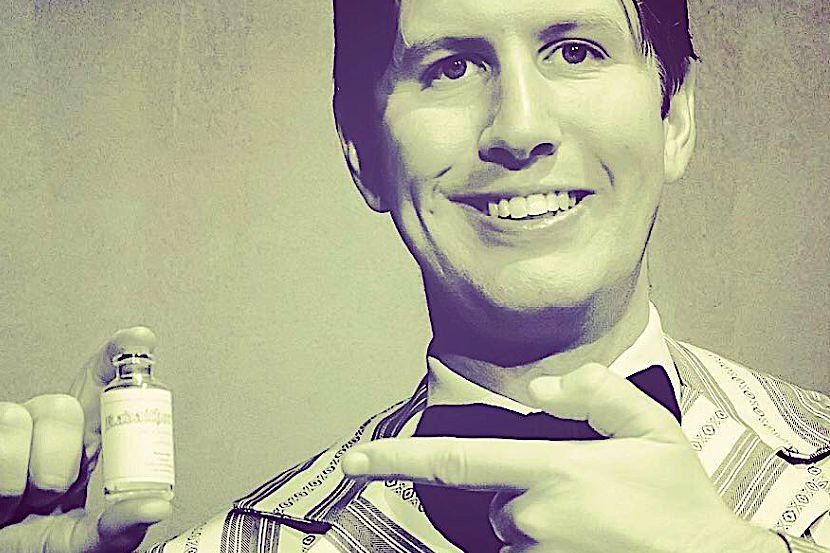 Wesoły akcent z przedstawienia poświęconego osobie twórcy morderczego napoju Radithor