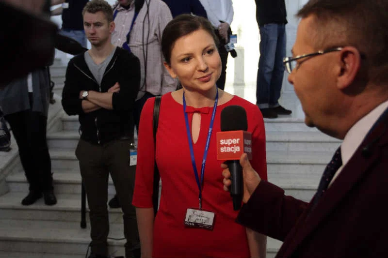Monika Rosa z .Nowoczesnej.