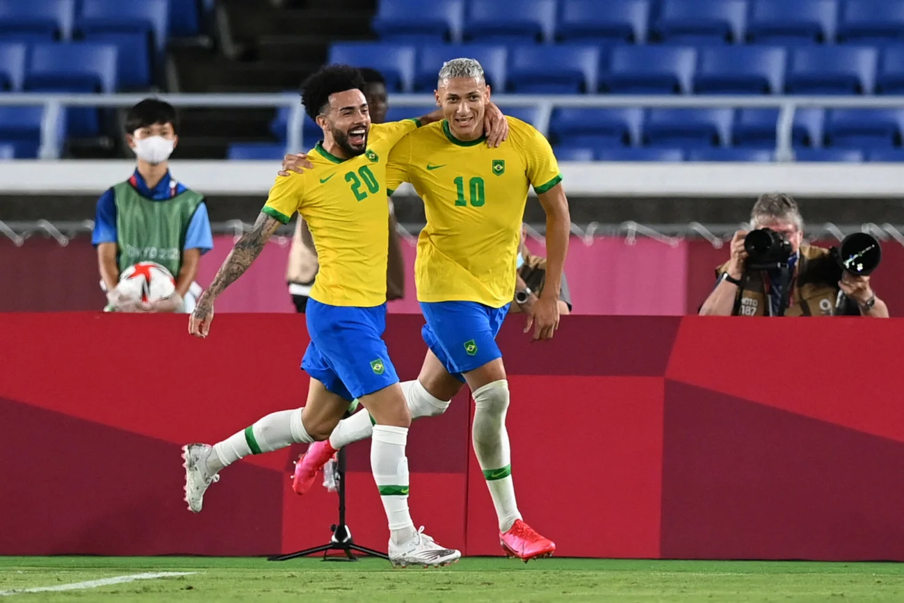 Brazylijczycy ograli Niemców 4:2. Trzy trafienia i klasycznego hattricka zaliczył Richarlison (z dziesiątką)