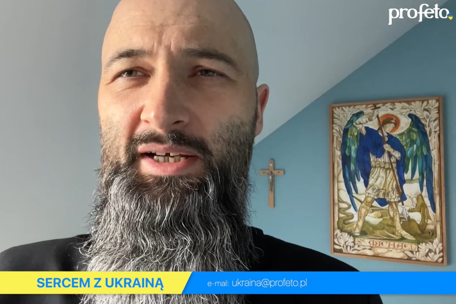 Ksiądz Michał Olszewski, prezes fundacji Profeto. "Gazeta Wyborcza" opisała, że urzędnicy toczą spór z jej władzami ws. działki w Wilanowie