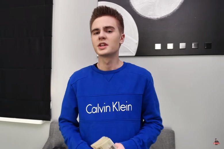 Youtuber Lord Kruszwil słynie z kontrowersyjnych treści