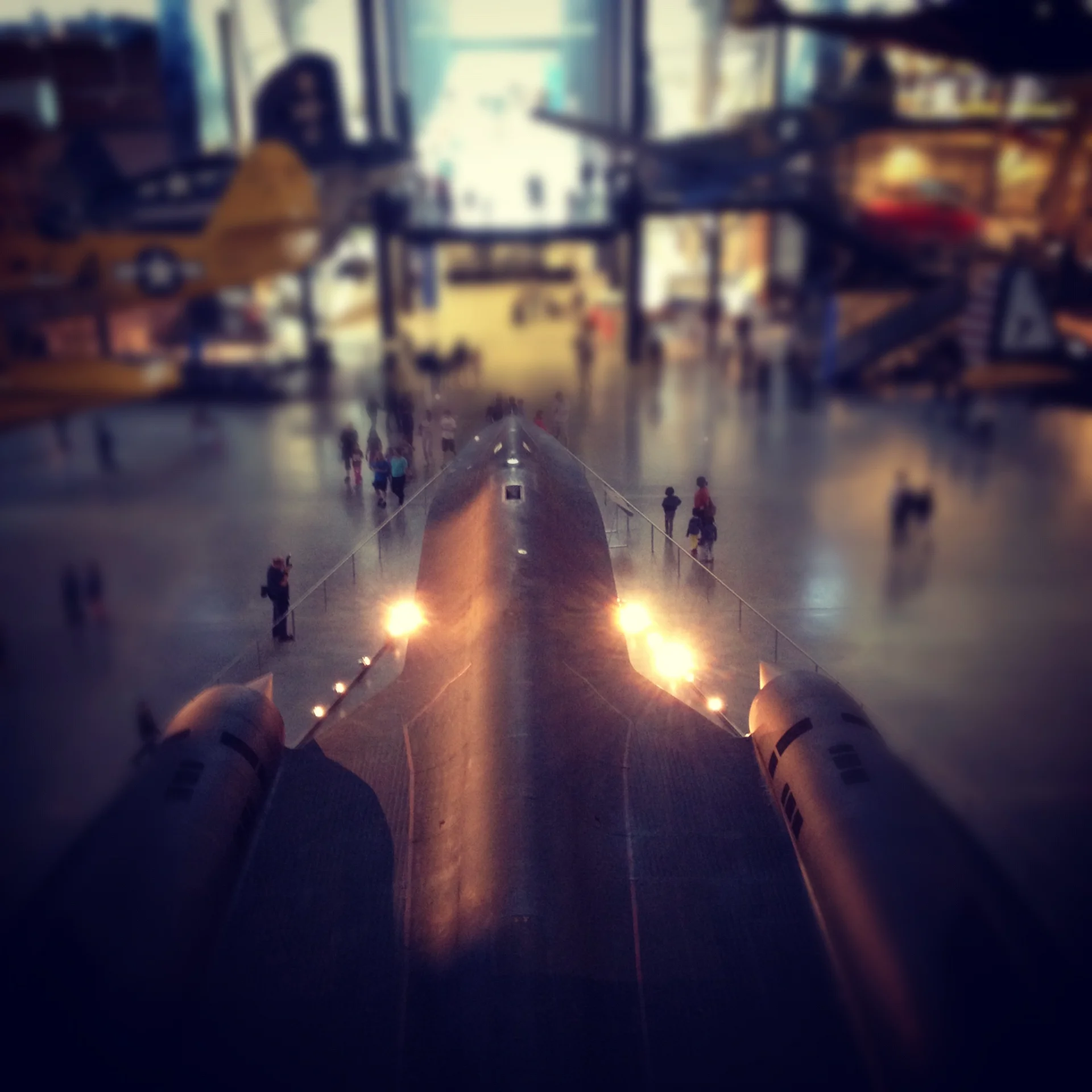 W jedną godzinę z Los Angeles do Waszyngtonu. Lockheed SR-71 Blackbird w Smithsonian National Air and Space Muzeum