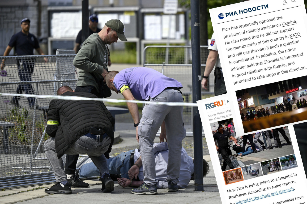 Zamach na Roberta Fico. Co piszą rosyjskie media