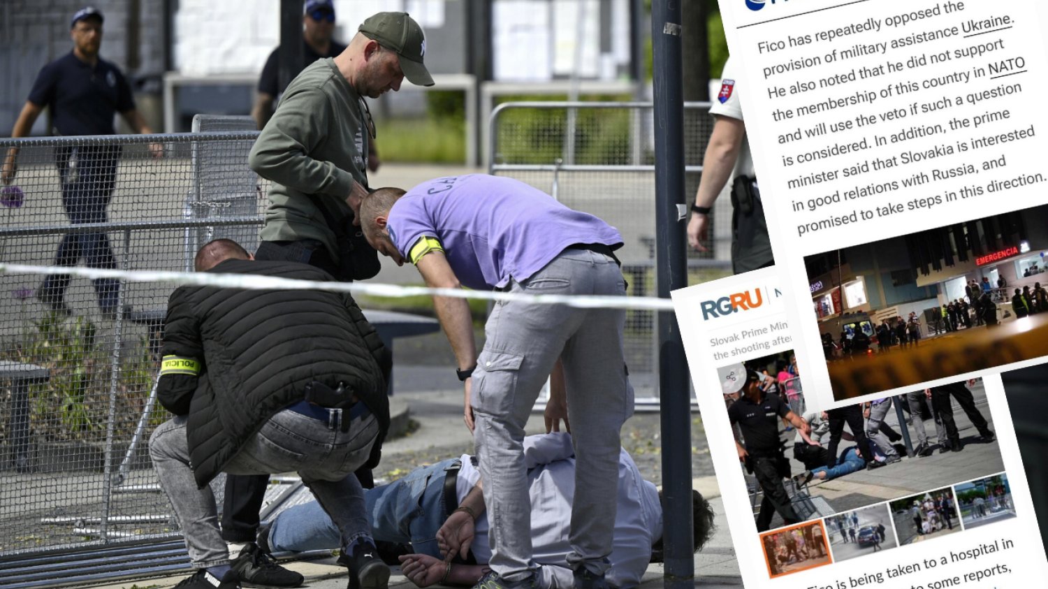 Zamach na Roberta Fico. Co piszą rosyjskie media