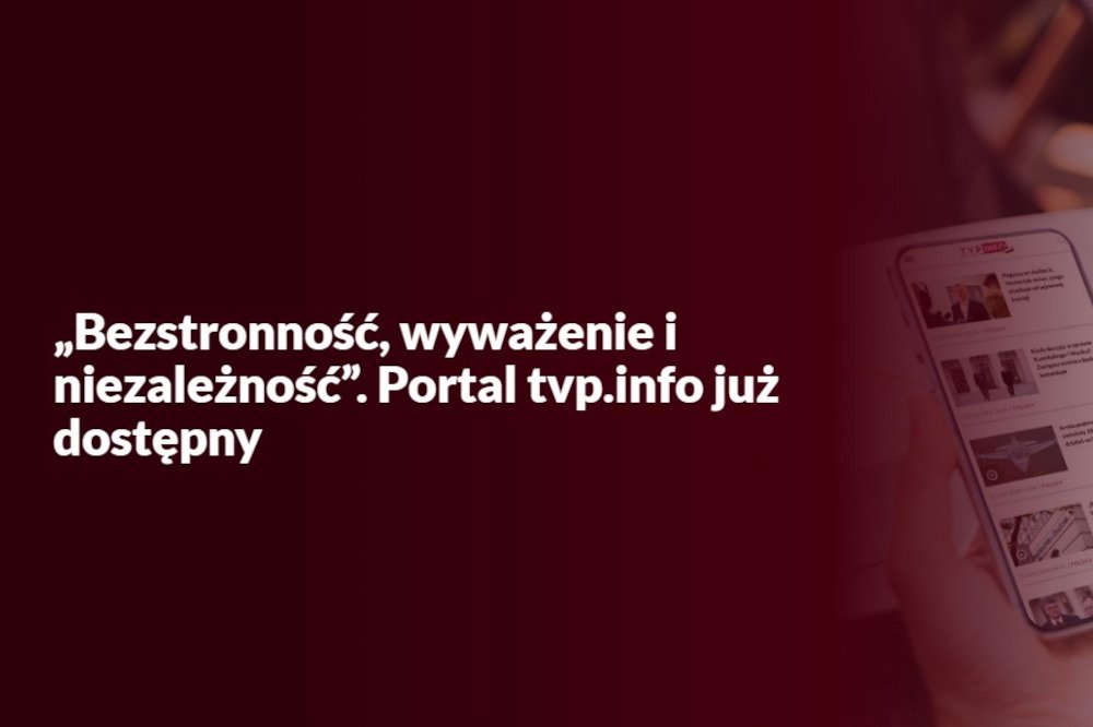 serwis internetowy TVP Info