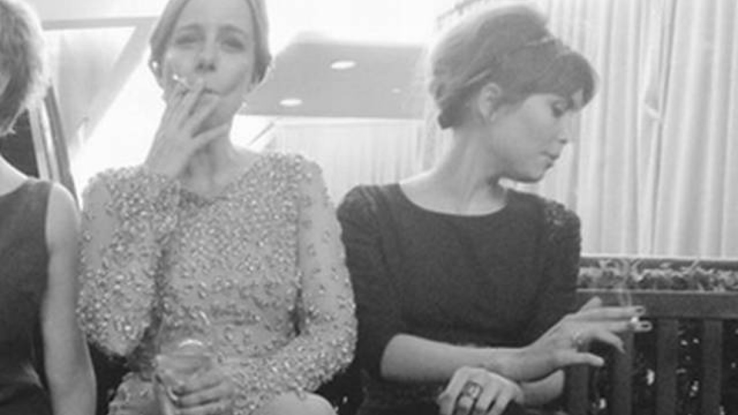 Agata Kulesza, Agata Trzebuchowska podczas Oscarów. Paliły papierosy. Jan Kaczmarek w szoku.